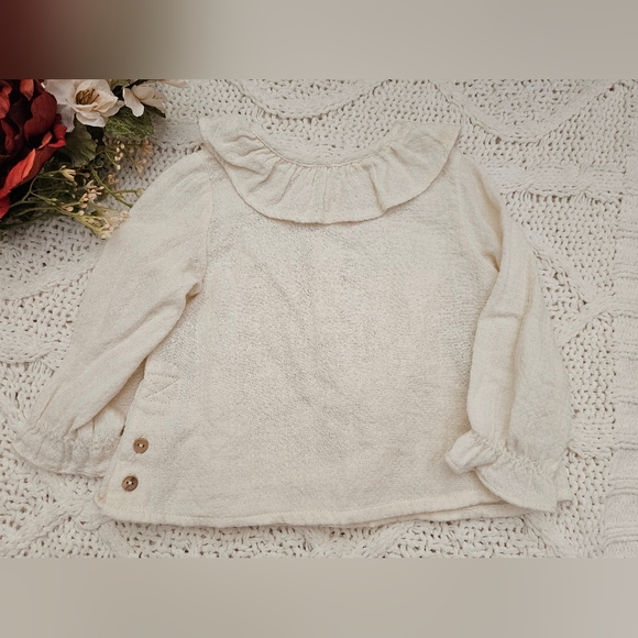 Zara Ruffle Top - Picture 1 of 2